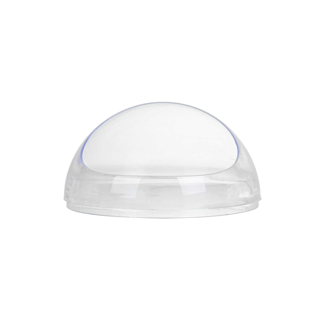 Mini Serve 3 oz Round Clear Plastic Balloon Bowl - 2 1/2" x 2 1/2" x 2 1/2" - 100 count box