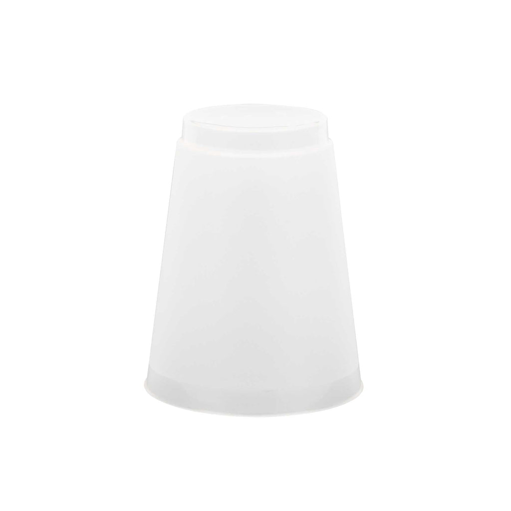 Flexi Grip 16 oz Round Frosted Plastic Cup - 3 1/2" x 3 1/2" x 4 1/2" - 500 count box
