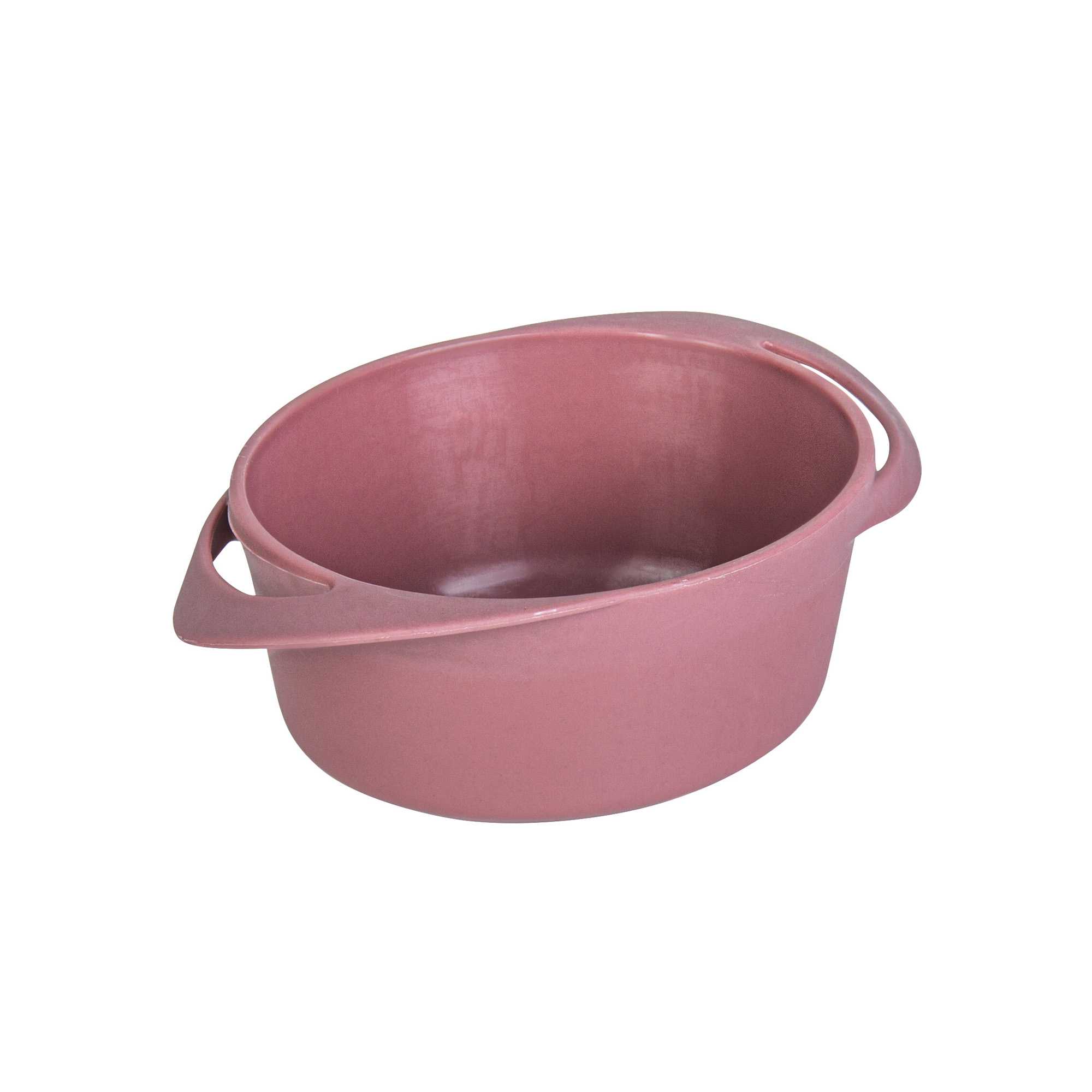 Mini Serve 3 oz Round Red Plastic Mini Infinity Pot - 3 3/4" x 2 1/2" x 1 1/4" - 100 count box