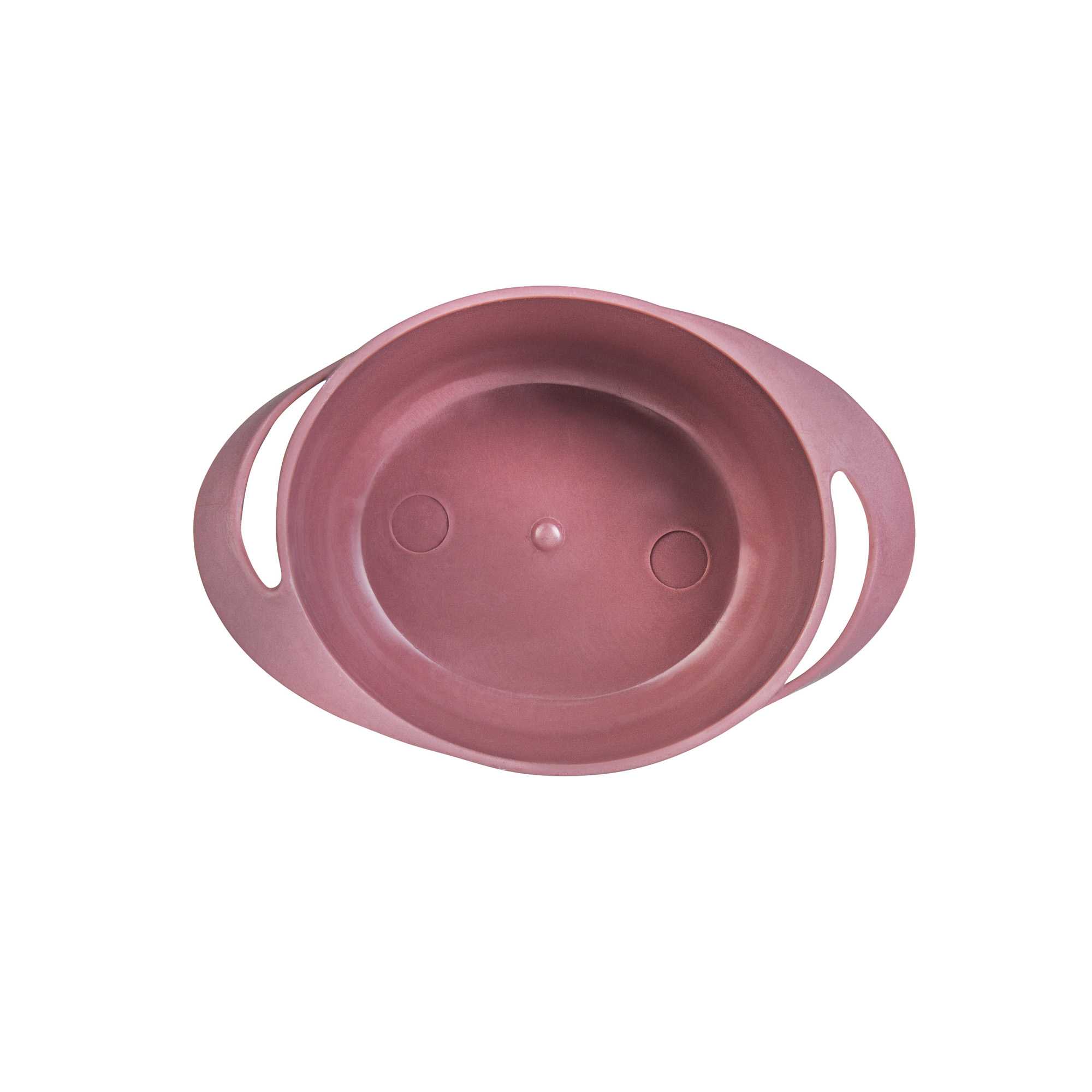 Mini Serve 3 oz Round Red Plastic Mini Infinity Pot - 3 3/4" x 2 1/2" x 1 1/4" - 100 count box