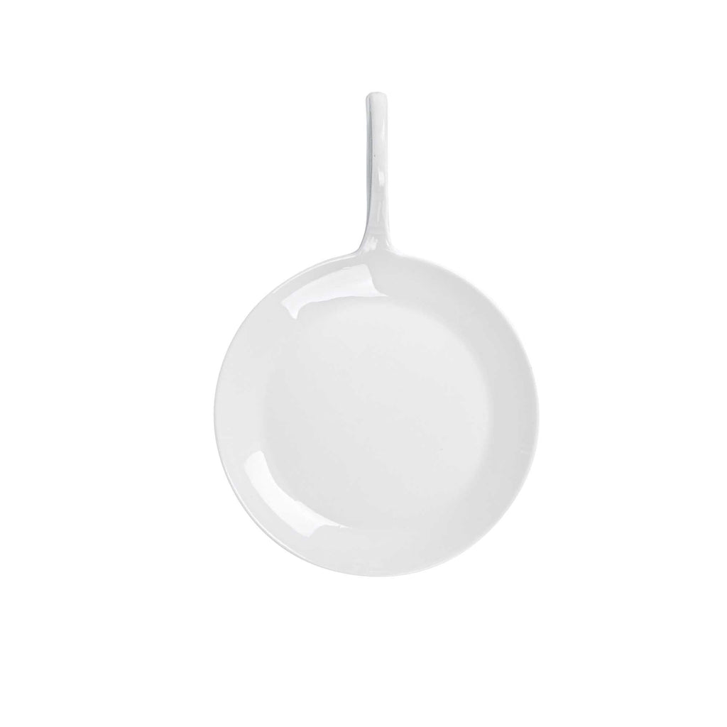 Mini Serve Fish White Plastic Tasting Plate - 3 3/4" x 2 1/2" x 1" - 100 count box