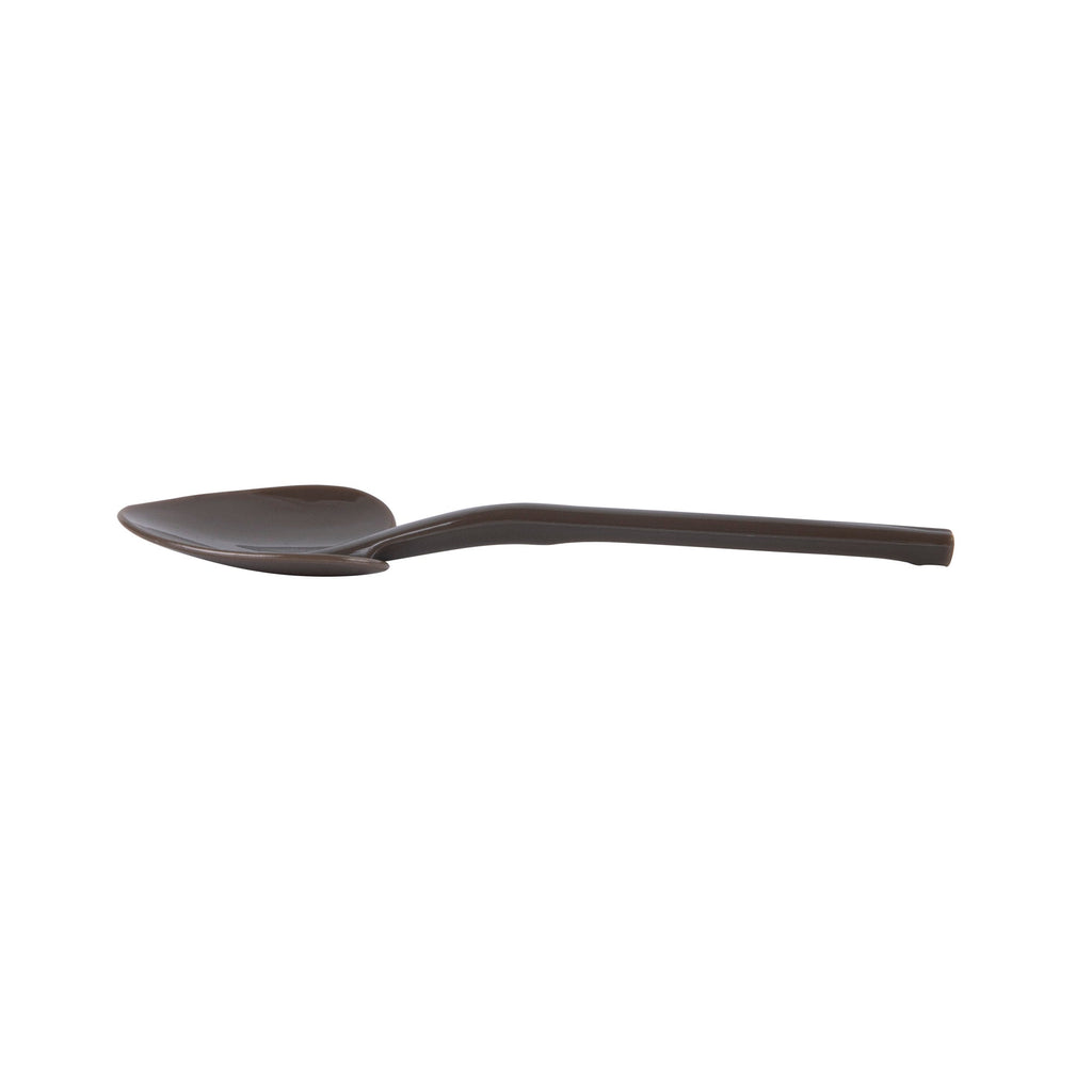 Coppetta Fashion Gray Plastic Love Shovel Spoon - 3 1/2" x 1 1/4" - 500 count box