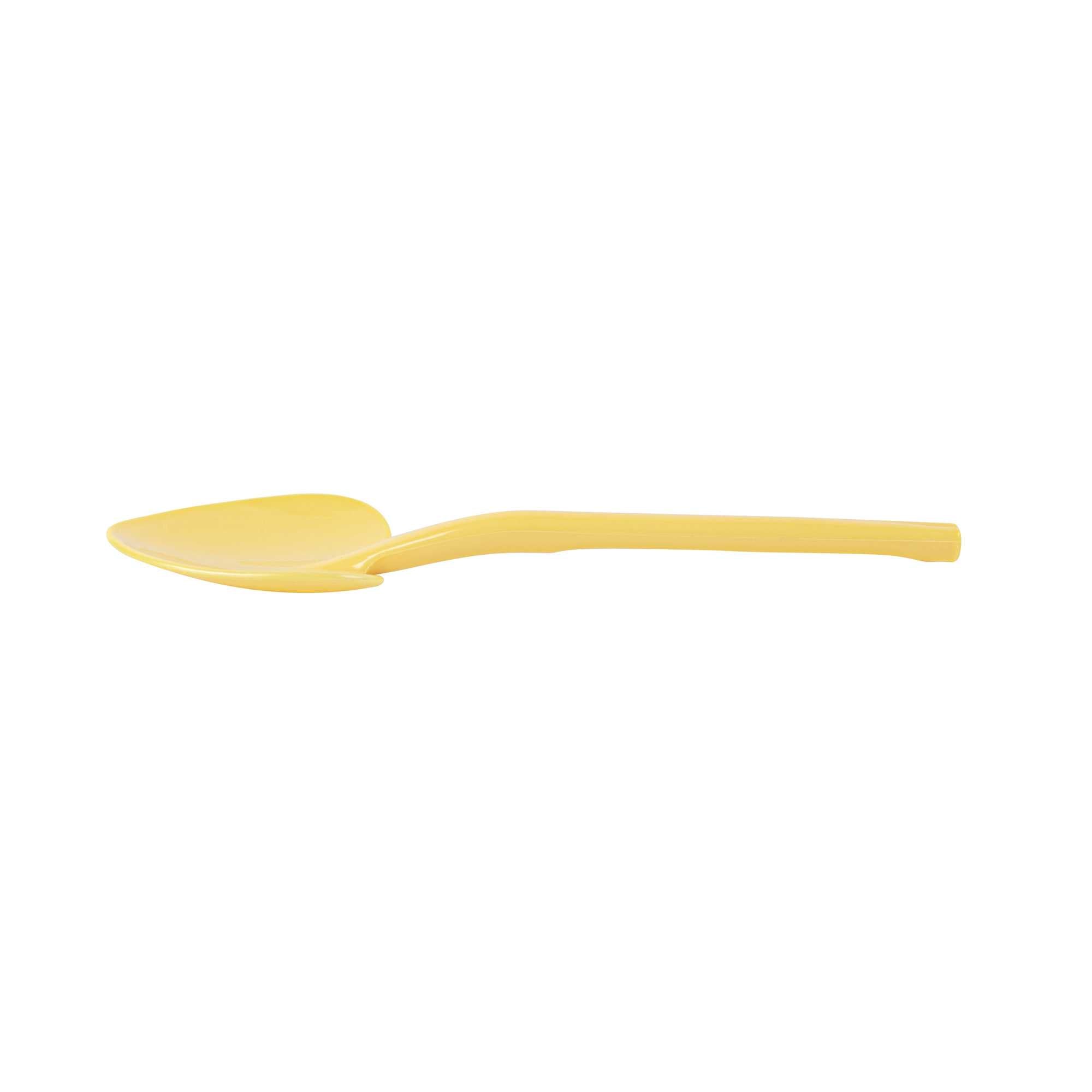 Coppetta Baby Yellow Plastic Love Shovel Spoon - 3 1/2" x 1 1/4" - 100 count box