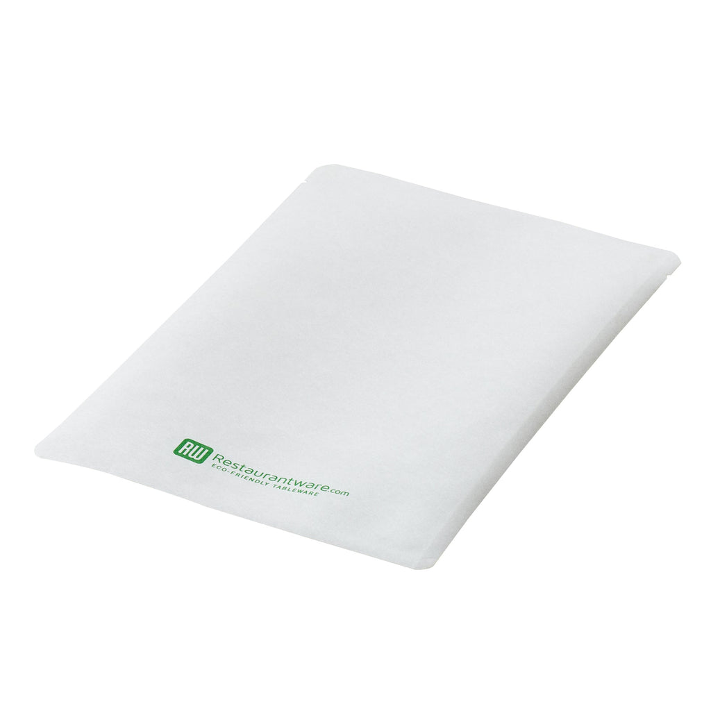Bag Tek White Plastic Small Sandwich and Snack Bag - Heat Sealable - 8 1/4" x 5 1/4" - 100 count box