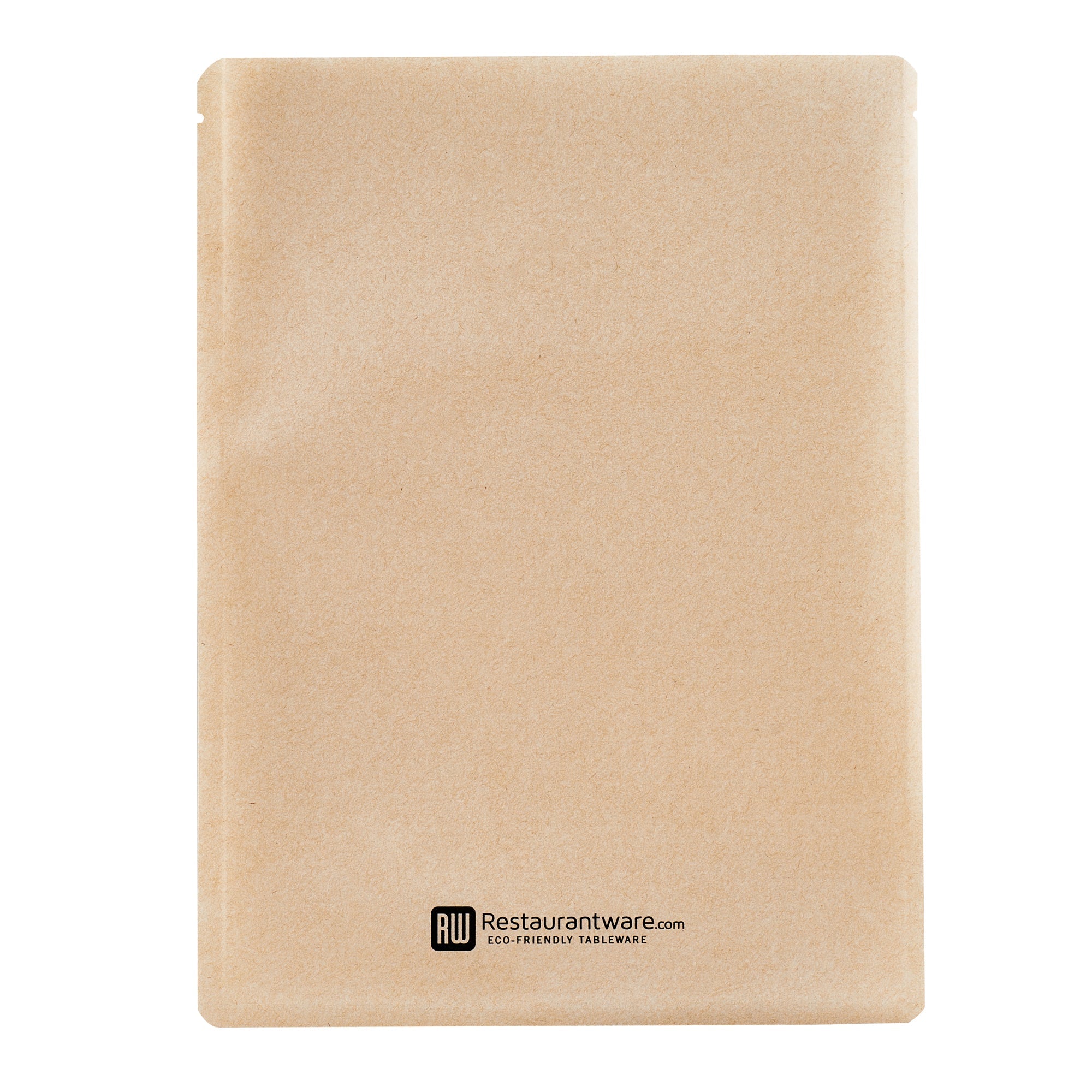 Bag Tek Kraft Plastic Medium Sandwich and Snack Bag - Heat Sealable - 8 3/4" x 6 1/2" - 100 count box