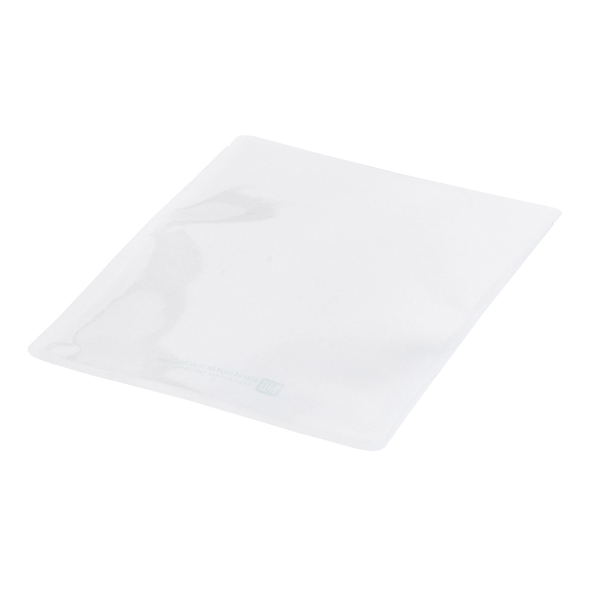 Bag Tek White Plastic Medium Sandwich and Snack Bag - Heat Sealable - 8 3/4" x 6 1/2" - 100 count box