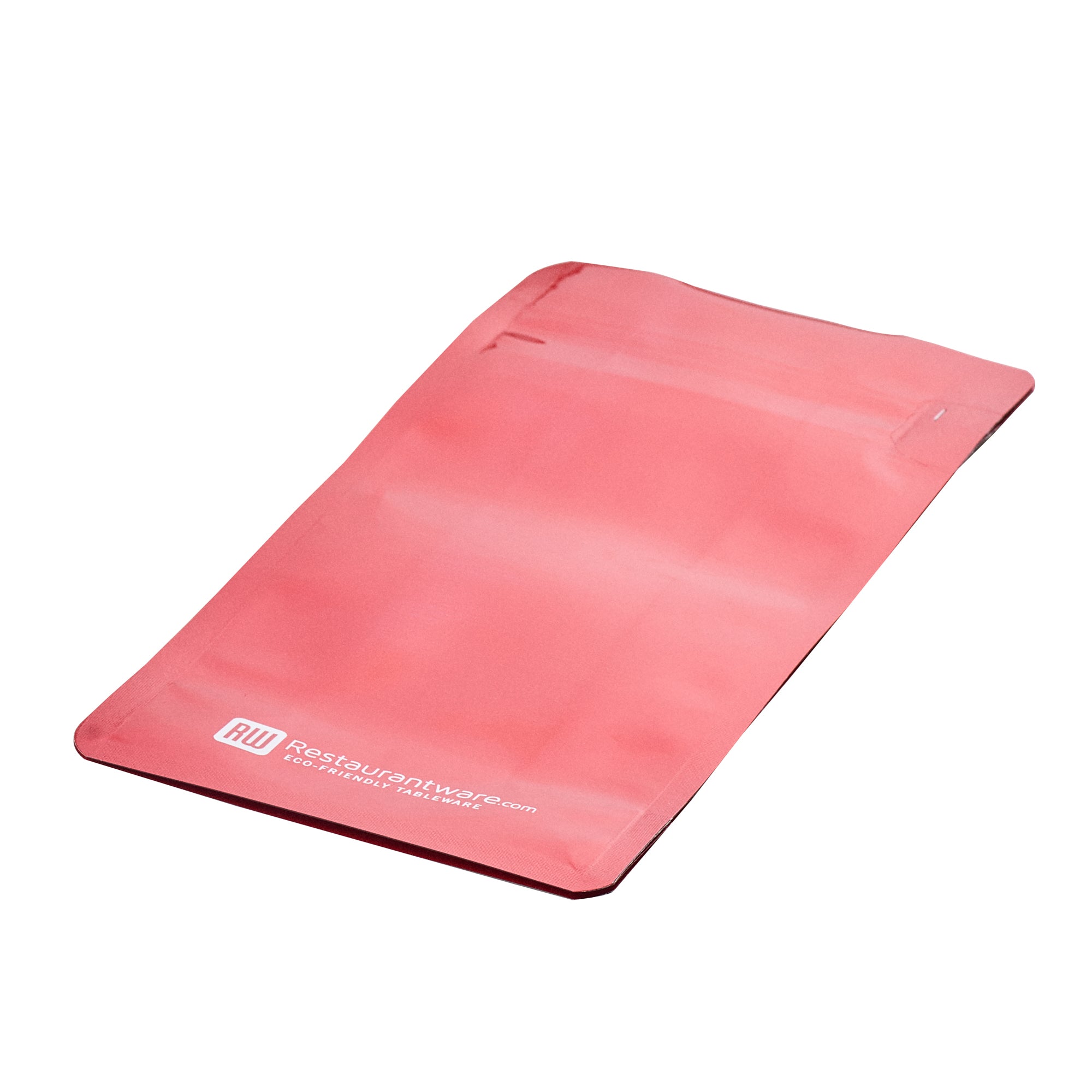 Bag Tek Red Plastic Small Snack Bag - Double Seal, Rip Lock, Heat Sealable - 8" x 4" x 2 1/2" - 100 count box