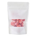 Bag Tek White Plastic Small Window Bag - Heat Sealable - 7" x 4 3/4" x 1 1/2" - 100 count box