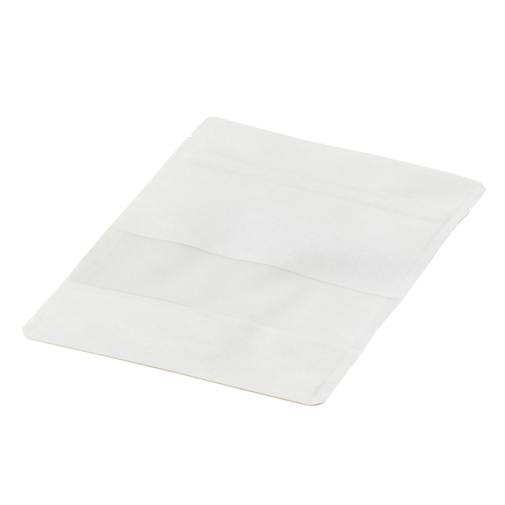 Bag Tek White Plastic Small Window Bag - Heat Sealable - 7" x 4 3/4" x 1 1/2" - 100 count box