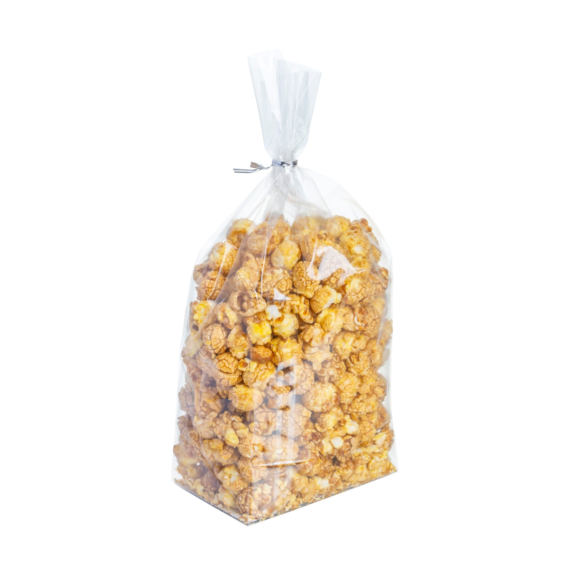 Bag Tek Clear Plastic Gusset Bag - Flat Bottom, Paper Insert, Heat Sealable - 5" x 3" x 12" - 100 count box