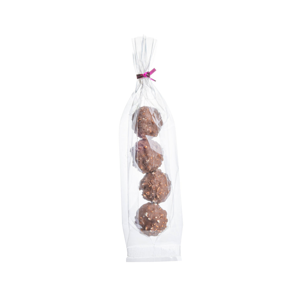 Bag Tek Clear Plastic Gusset Bag - High Clarity, Heat Sealable - 2" x 1" x 5" - 100 count box