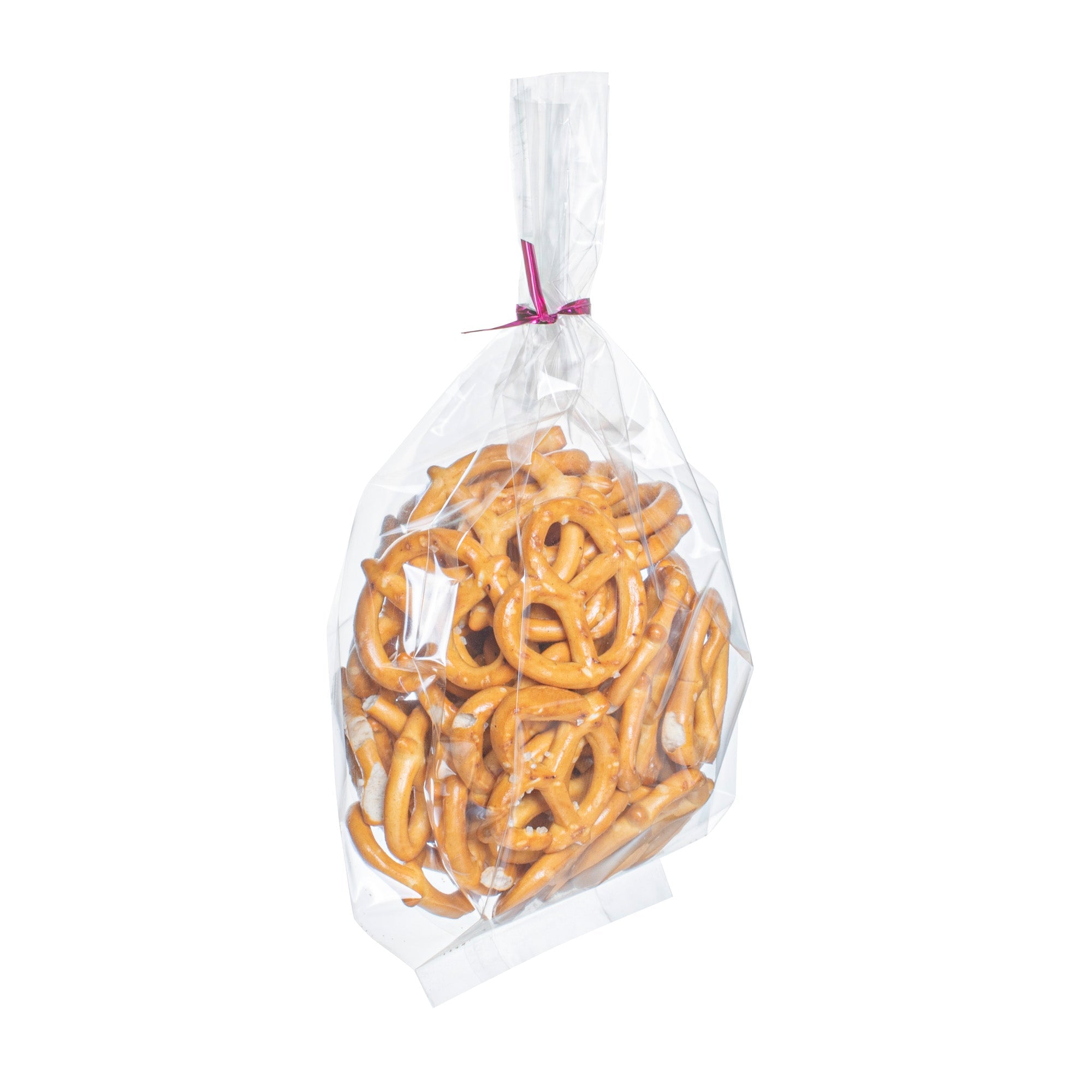 Bag Tek Clear Plastic Gusset Bag - High Clarity, Heat Sealable - 4" x 2 1/4" x 8" - 100 count box