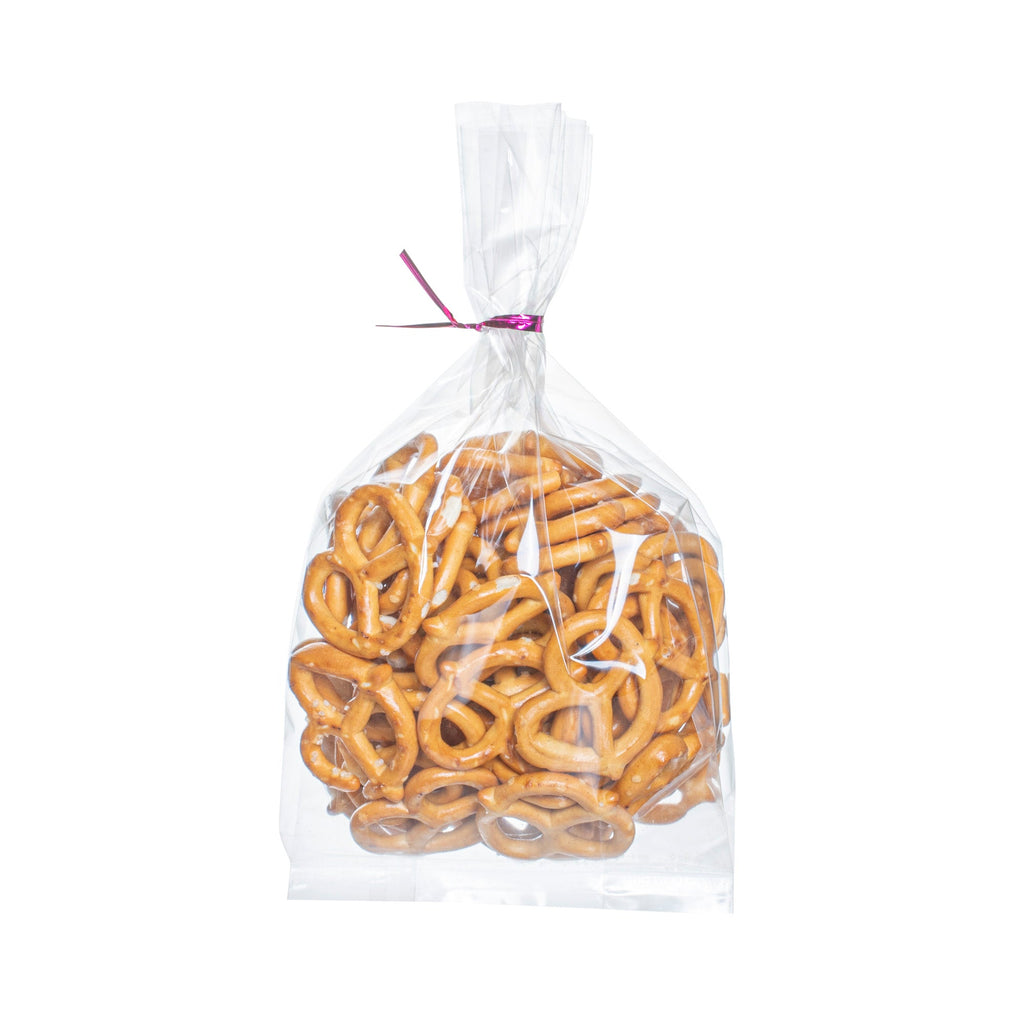 Bag Tek Clear Plastic Gusset Bag - High Clarity, Heat Sealable - 4" x 2 1/4" x 8" - 100 count box