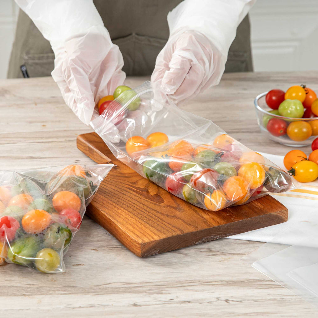 Bag Tek Clear Plastic Zip Bag - BPA-Free, High Clarity - 6" x 9" - 100 count box