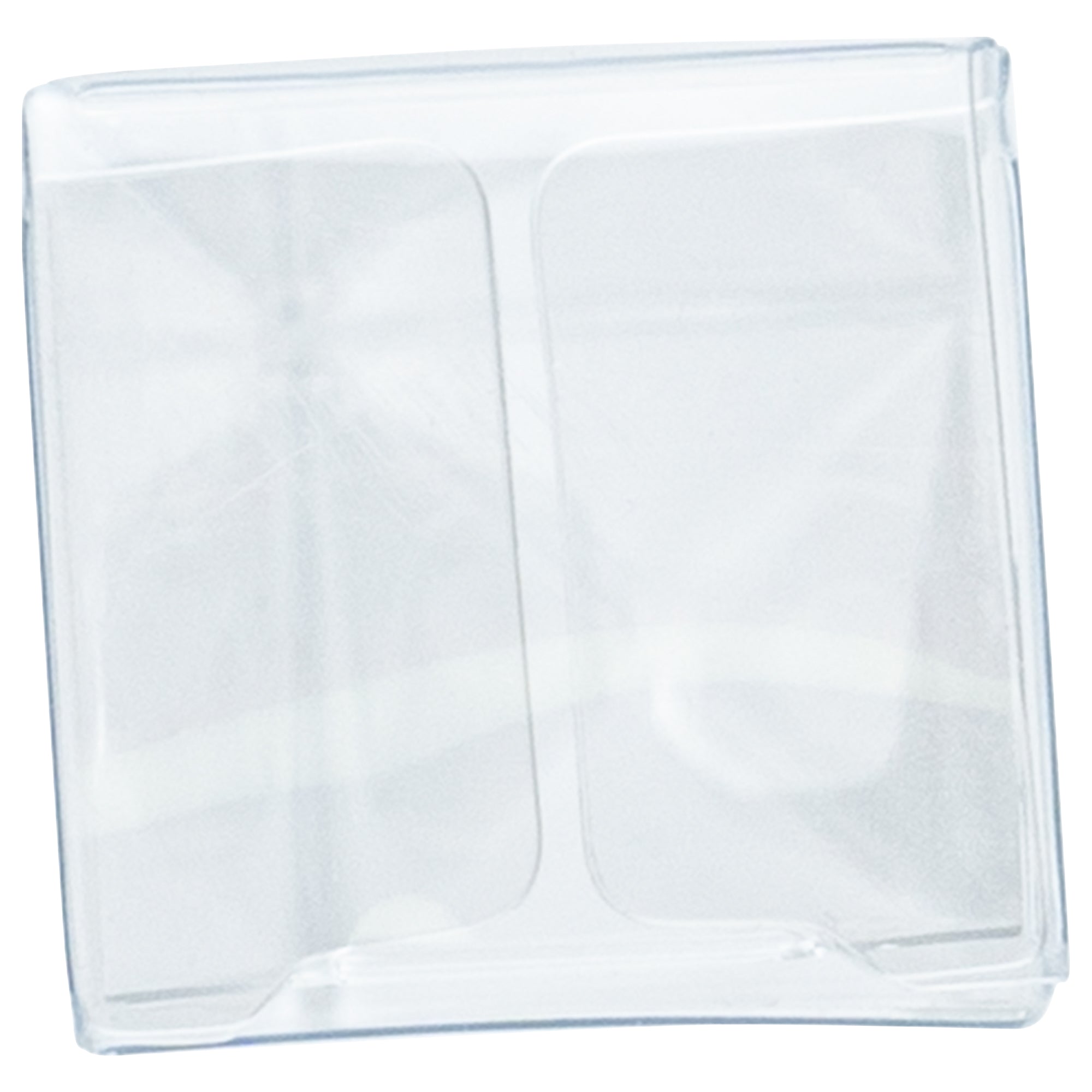 Sweet Vision Clear Plastic Candy Box - Tuck Top - 1" x 1" x 8" - 100 count box