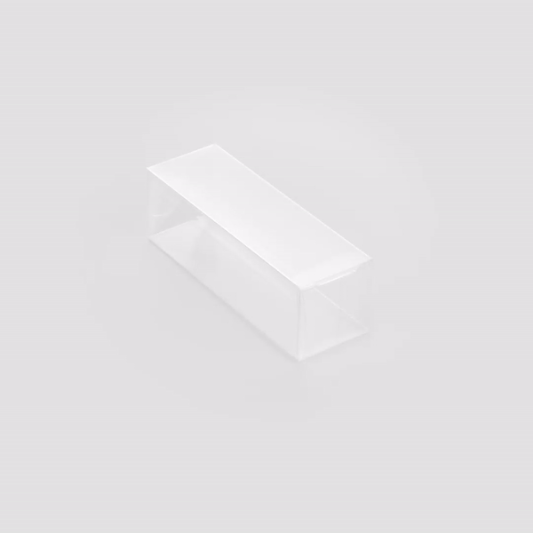 Sweet Vision Clear Plastic Favor Box - Tuck Top, Pop & Lock Bottom - 1 1/2" x 1 1/2" x 5" - 100 count box