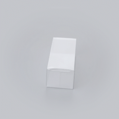 Sweet Vision Clear Plastic French Macaron Box - Fits 5 Macarons - 7 1/2" x 2 1/2" x 2" - 100 count box