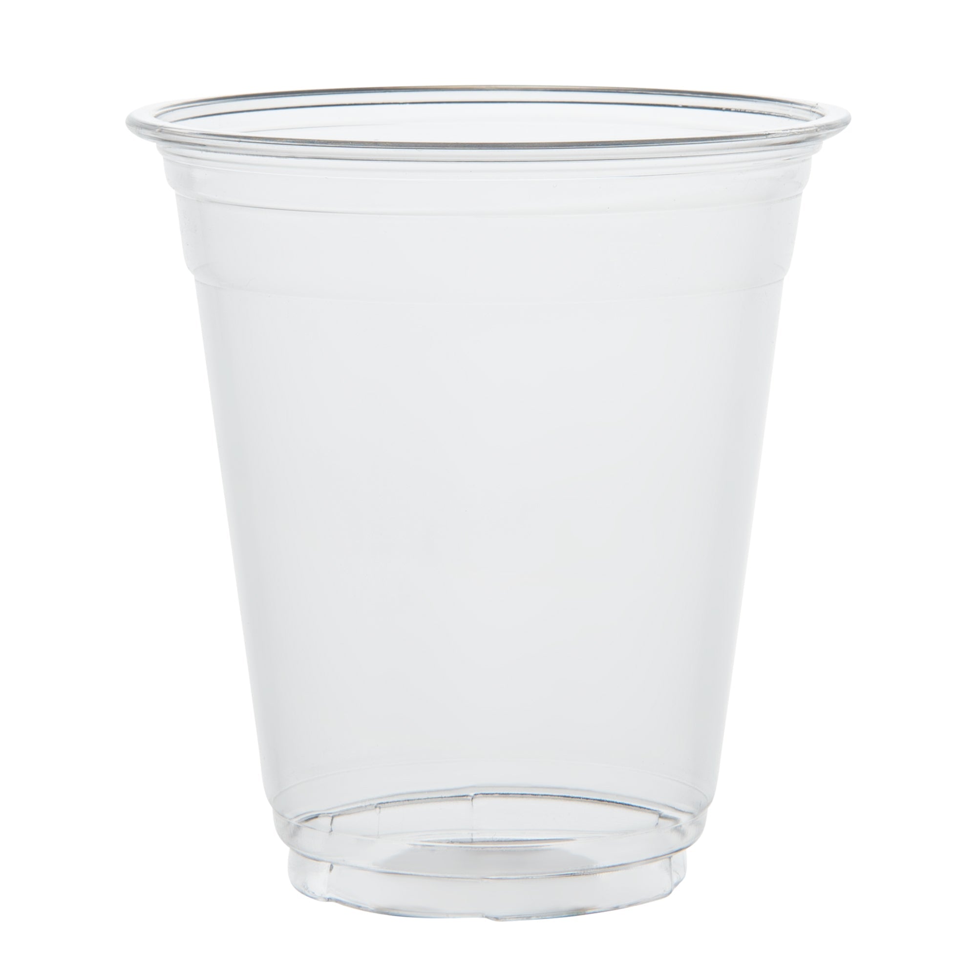 Visage 12 oz Clear Plastic Cup - 3 3/4" x 3 3/4" x 4" - 100 count box