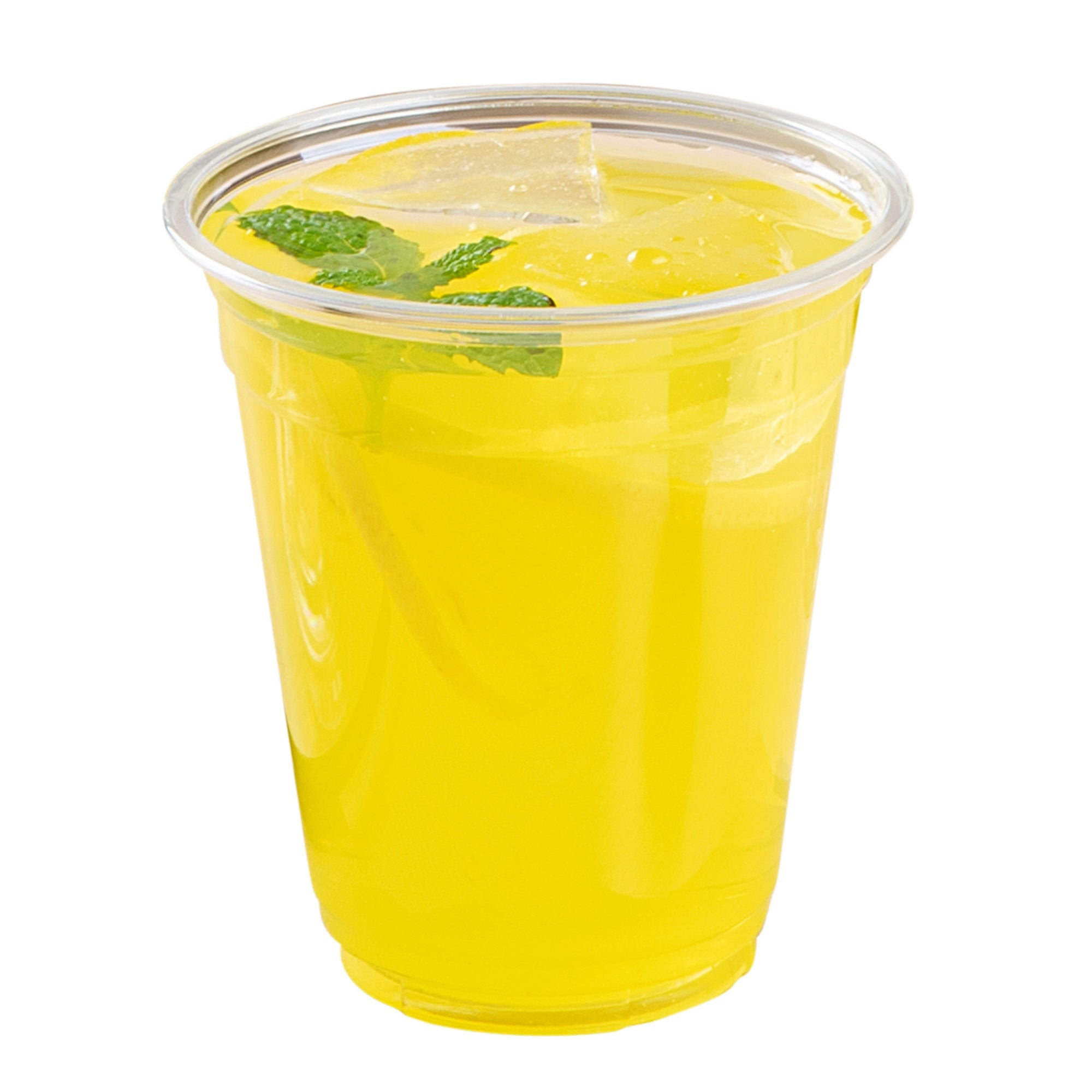 Visage 12 oz Clear Plastic Cup - 3 3/4" x 3 3/4" x 4" - 100 count box