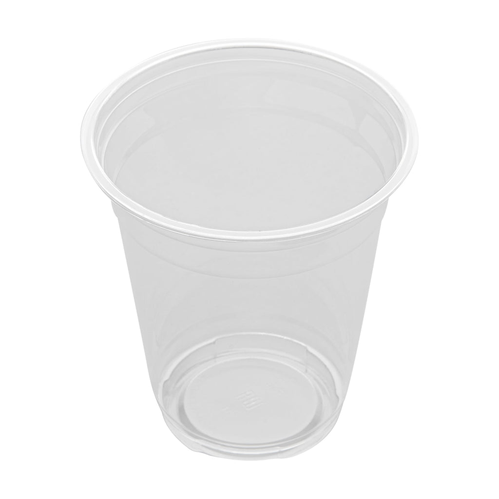 Visage 12 oz Clear Plastic Cup - 3 3/4" x 3 3/4" x 4" - 1000 count box