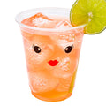 Visage 12 oz Clear Plastic Cup - Madame - 3 3/4" x 3 3/4" x 4" - 100 count box