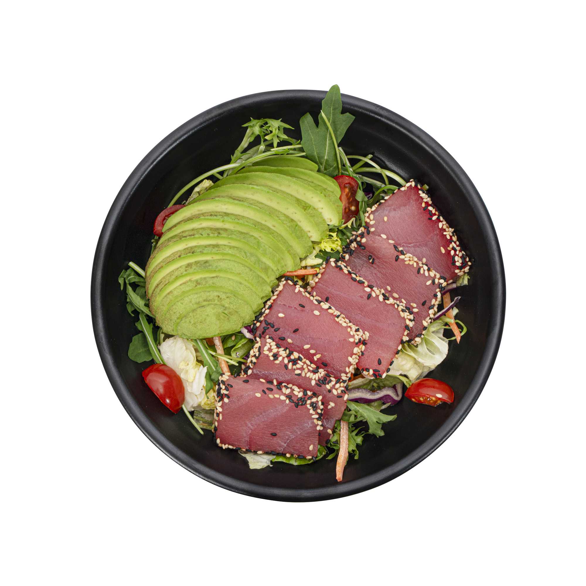Voga 27 oz Round Black Melamine Large Bowl - Japonais, Faux Stone - 7 3/4" x 7 3/4" x 3" - 2 count box