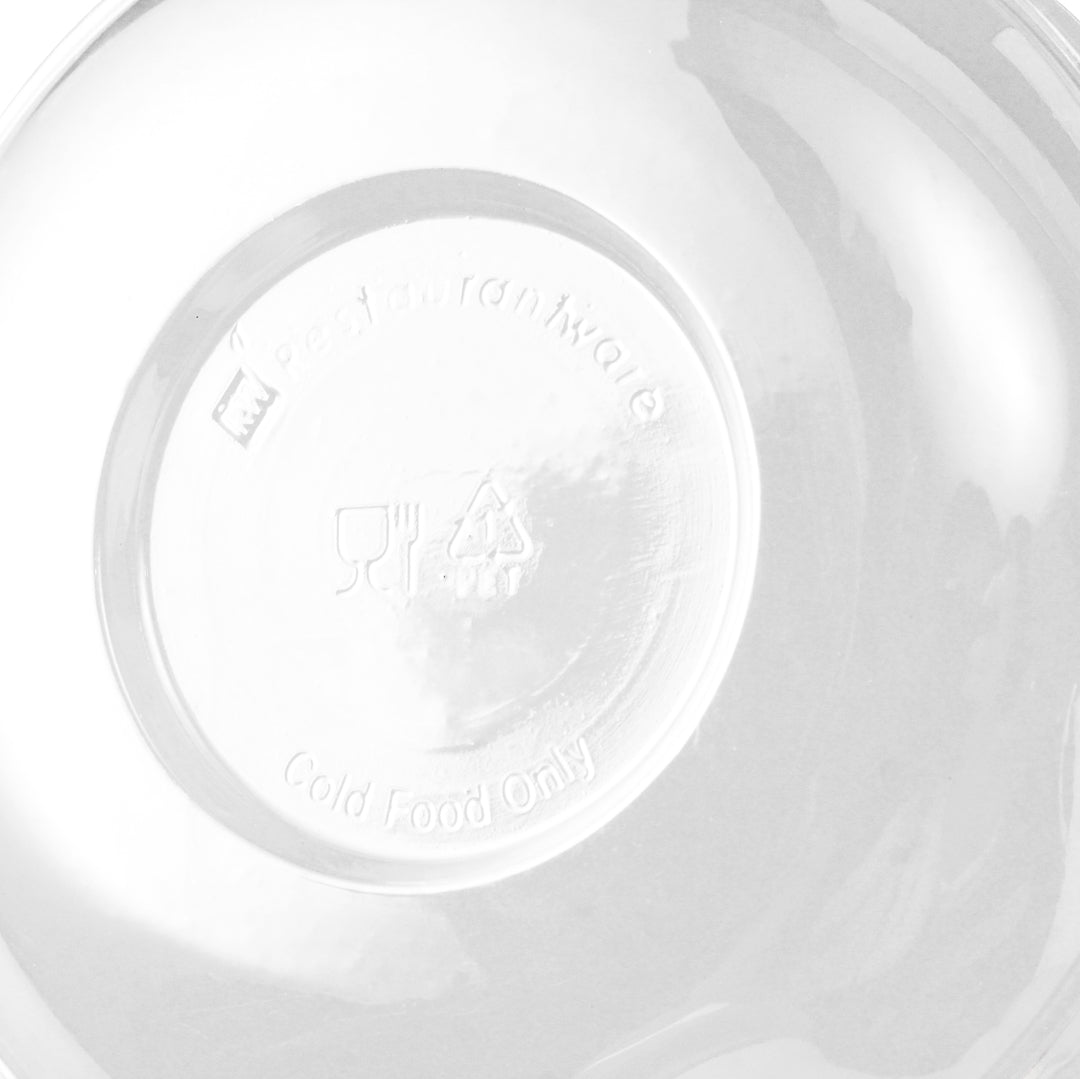Thermo Tek Clear Plastic Ergo-Grip Bowl Lid - Fits 8 / 12 / 16 oz - 500 count box
