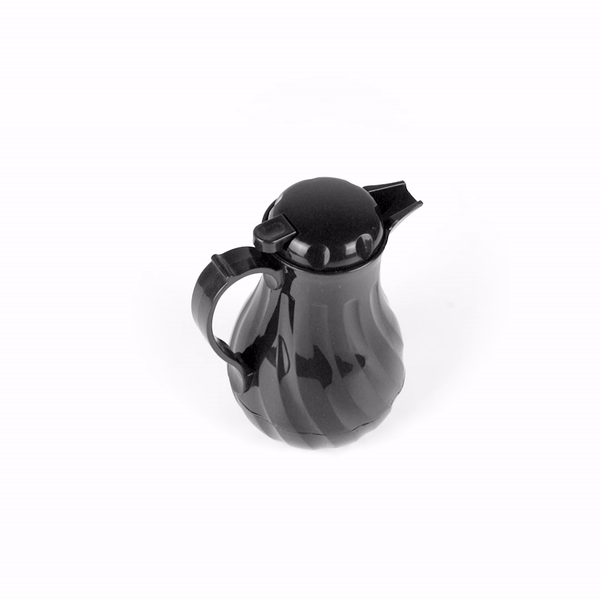 Restpresso 20 oz Black Thermal Coffee Carafe / Server - 6 1/2" x 5" x 8" - 1 count box