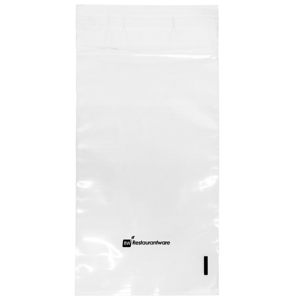 Bag Tek Clear Plastic Lip and Tape Bag - Self Sealing - 4" x 3" - 100 count box