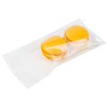 Bag Tek Clear Plastic Lip and Tape Bag - Self Sealing - 4" x 3" - 100 count box