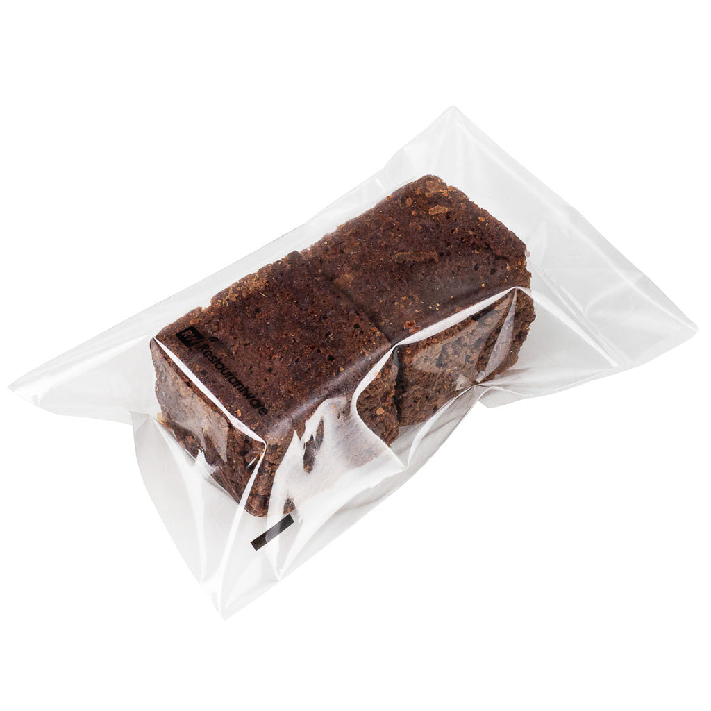 Bag Tek Clear Plastic Lip and Tape Bag - Self Sealing - 5" x 3" - 100 count box