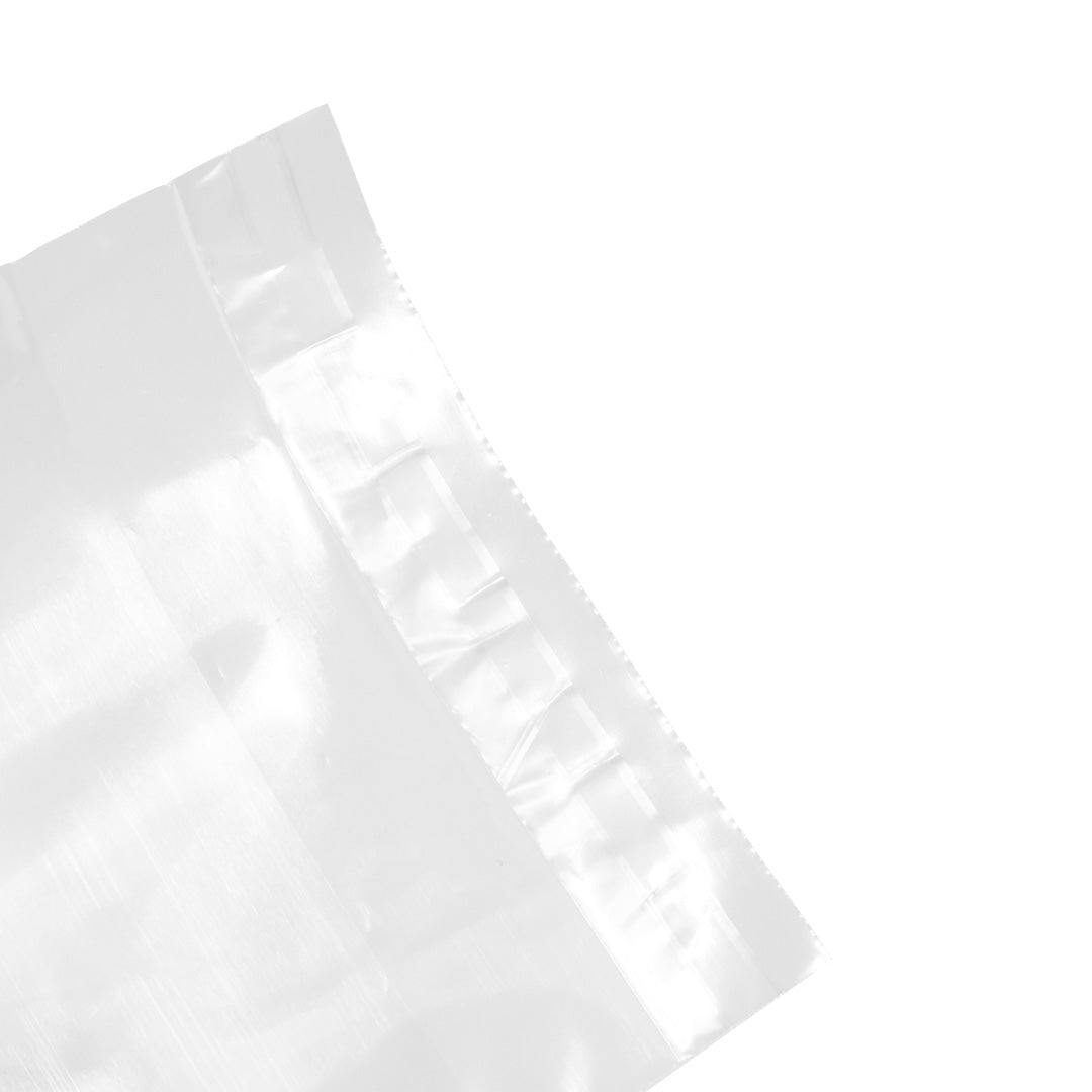 Bag Tek Clear Plastic Lip and Tape Bag - Self Sealing - 5" x 3" - 100 count box