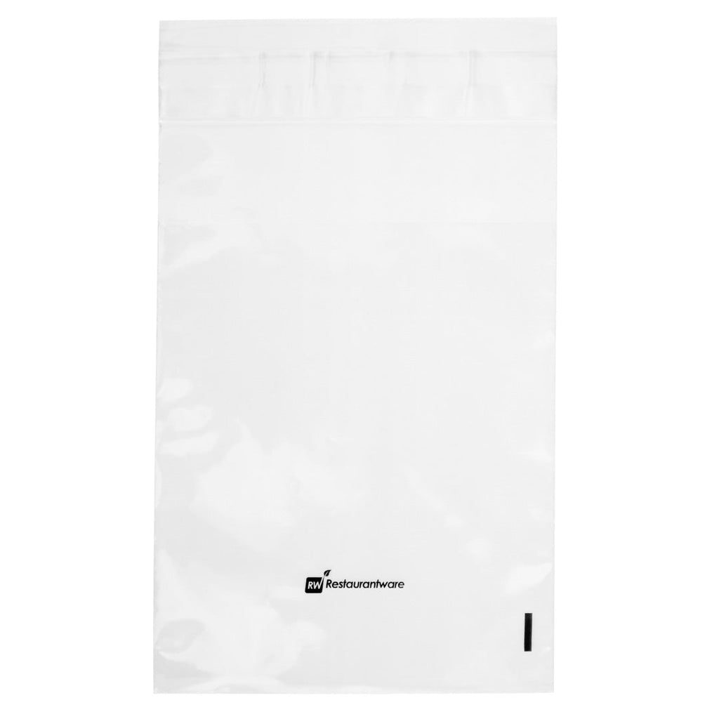 Bag Tek Clear Plastic Lip and Tape Bag - Self Sealing - 4 3/4" x 4" - 100 count box