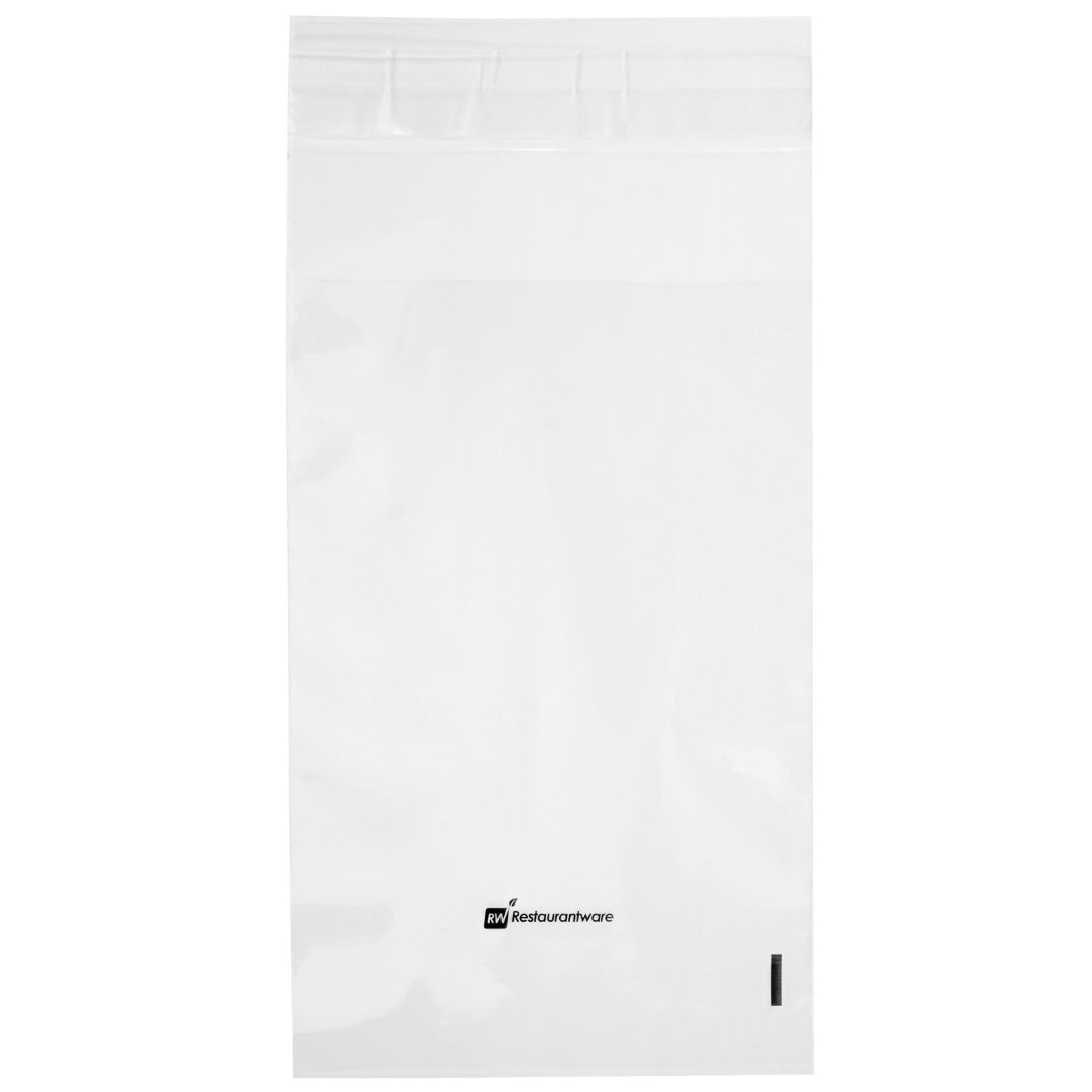 Bag Tek Clear Plastic Lip and Tape Bag - Self Sealing - 6" x 4" - 100 count box