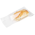 Bag Tek Clear Plastic Lip and Tape Bag - Self Sealing - 9" x 6" - 100 count box