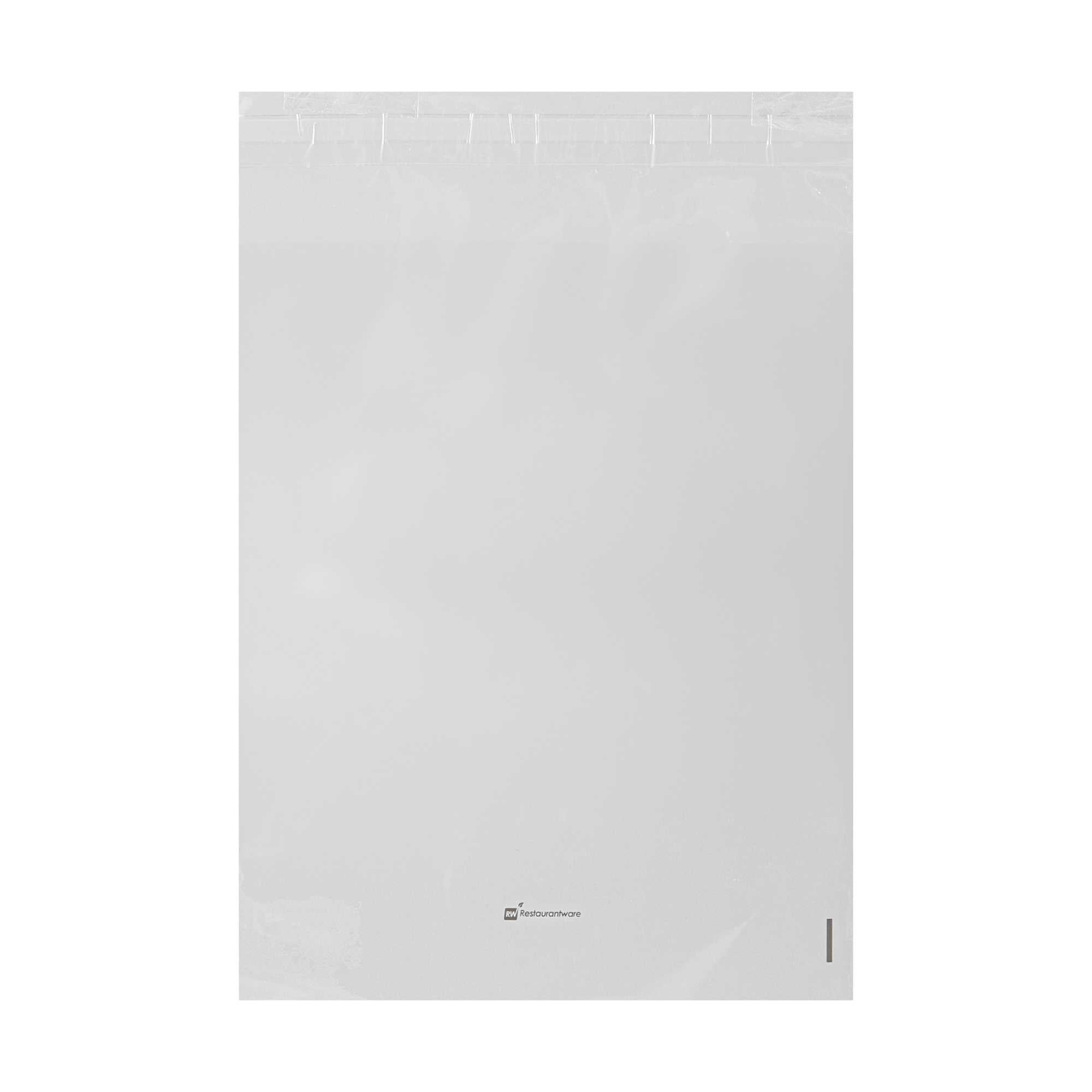 Bag Tek Clear Plastic Lip and Tape Bag - Self Sealing - 10" x 8" - 100 count box
