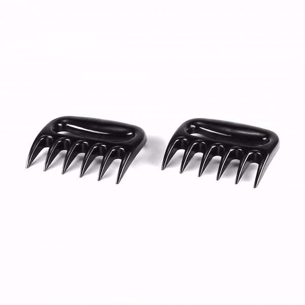 Met Lux Met Lux Black Plastic Meat Shredder Claws - 4 1/2" - 2 count box