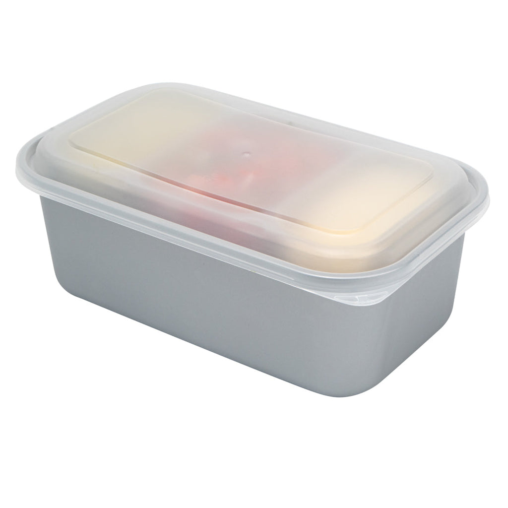 Futura 15 oz Clear Plastic Heavy Duty 3-Compartment Insert Tray - Fits 24, 34 and 44 oz Containers, Microwavable - 100 count box