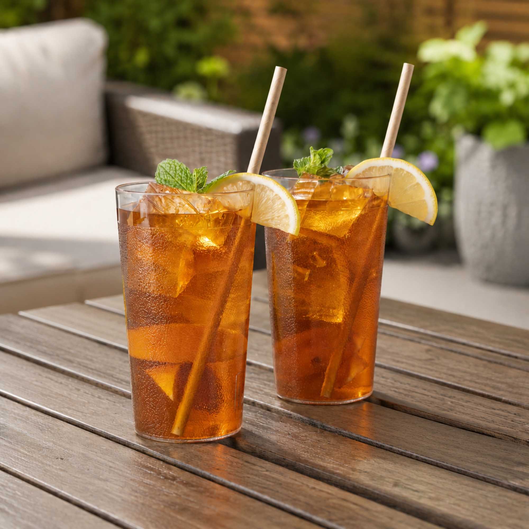 Bev Tek 12 oz SAN Plastic Tumbler - Pebbled - 3" x 3" x 5" - 12 count box