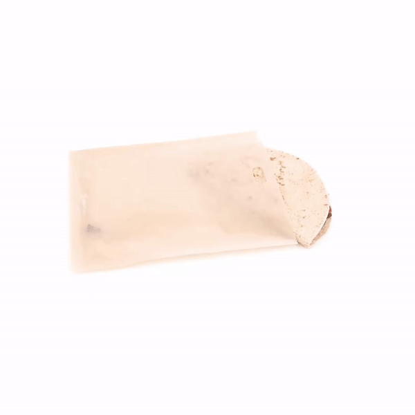 Bag Tek Kraft Plastic Large Toaster Bag - Non-Stick, Heat-Resistant, Semi-Disposable - 8 3/4" x 8" - 10 count box