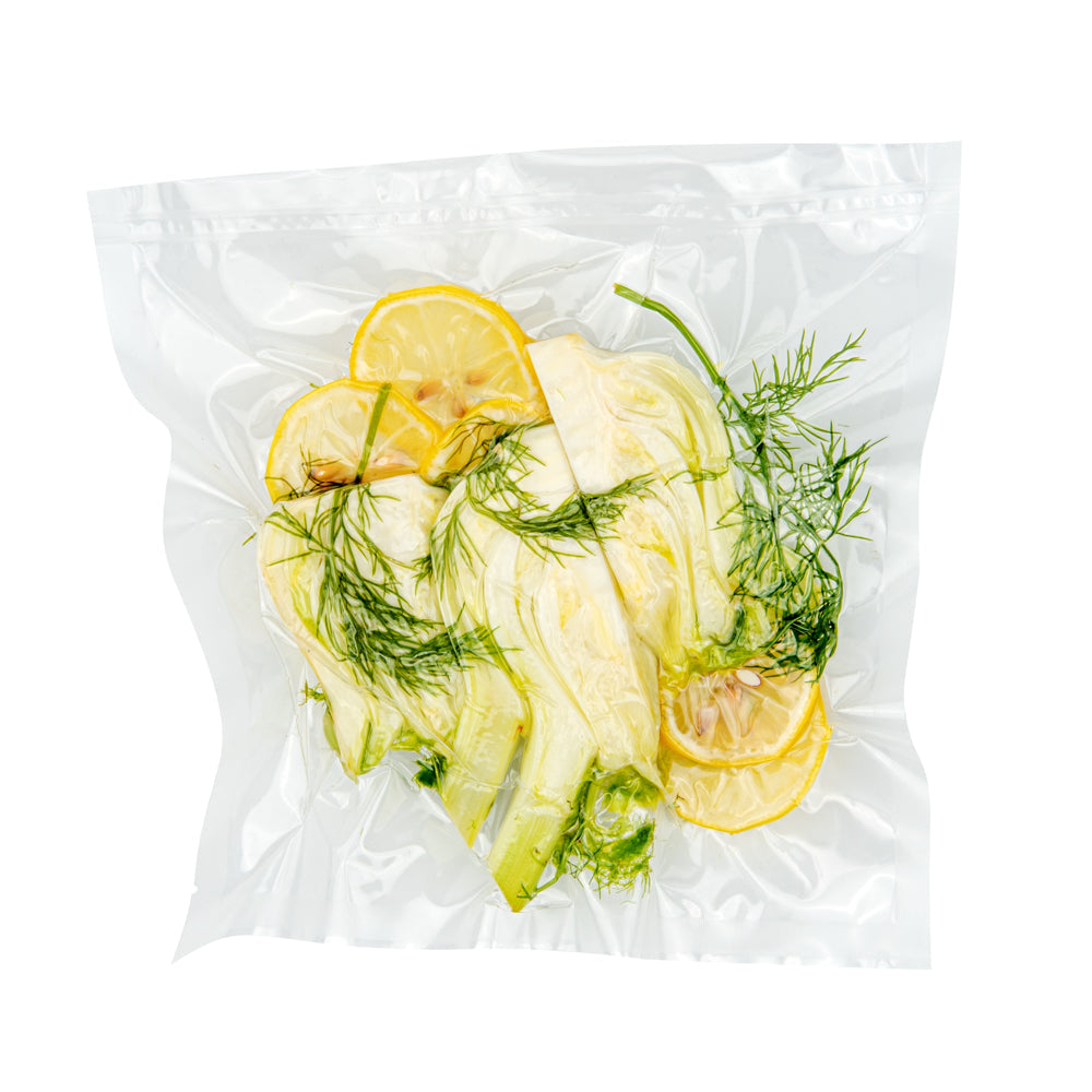 Fresh Hero Clear Plastic Vacuum Sealer Bags - for Chamber Vacuum Sealer, 3 mil, BPA-Free - 10" x 10" - 1000 count box