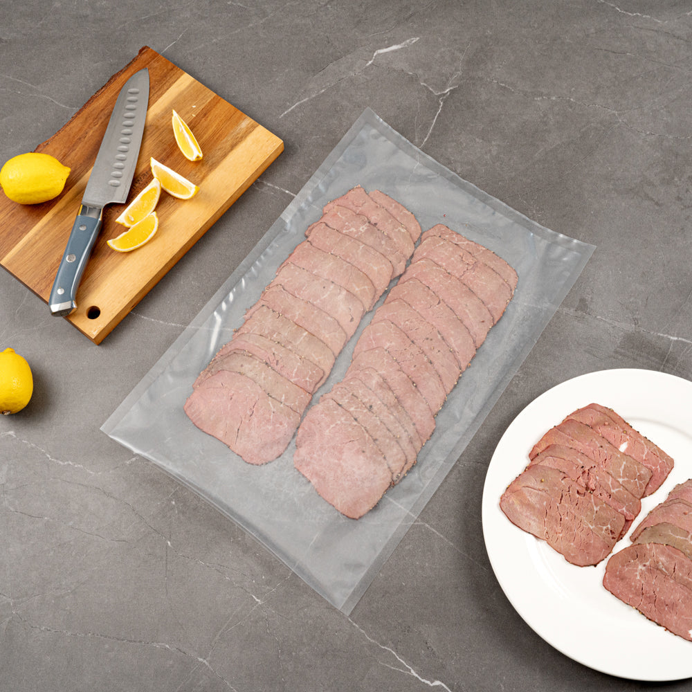 Fresh Hero Clear Plastic Vacuum Packaging Bag - for Chamber Vacuum Sealer, 3 mil, BPA-Free - 18" x 12" - 100 count box