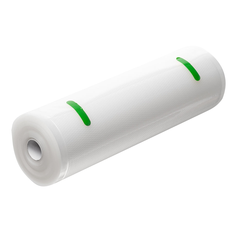 Fresh Hero Clear Plastic Full Mesh External Packaging Bag Roll - 3 mil - 11 1/2" x 50' - 1 count box