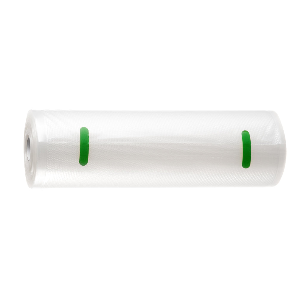 Fresh Hero Clear Plastic Full Mesh External Packaging Bag Roll - 3 mil - 11 1/2" x 50' - 1 count box