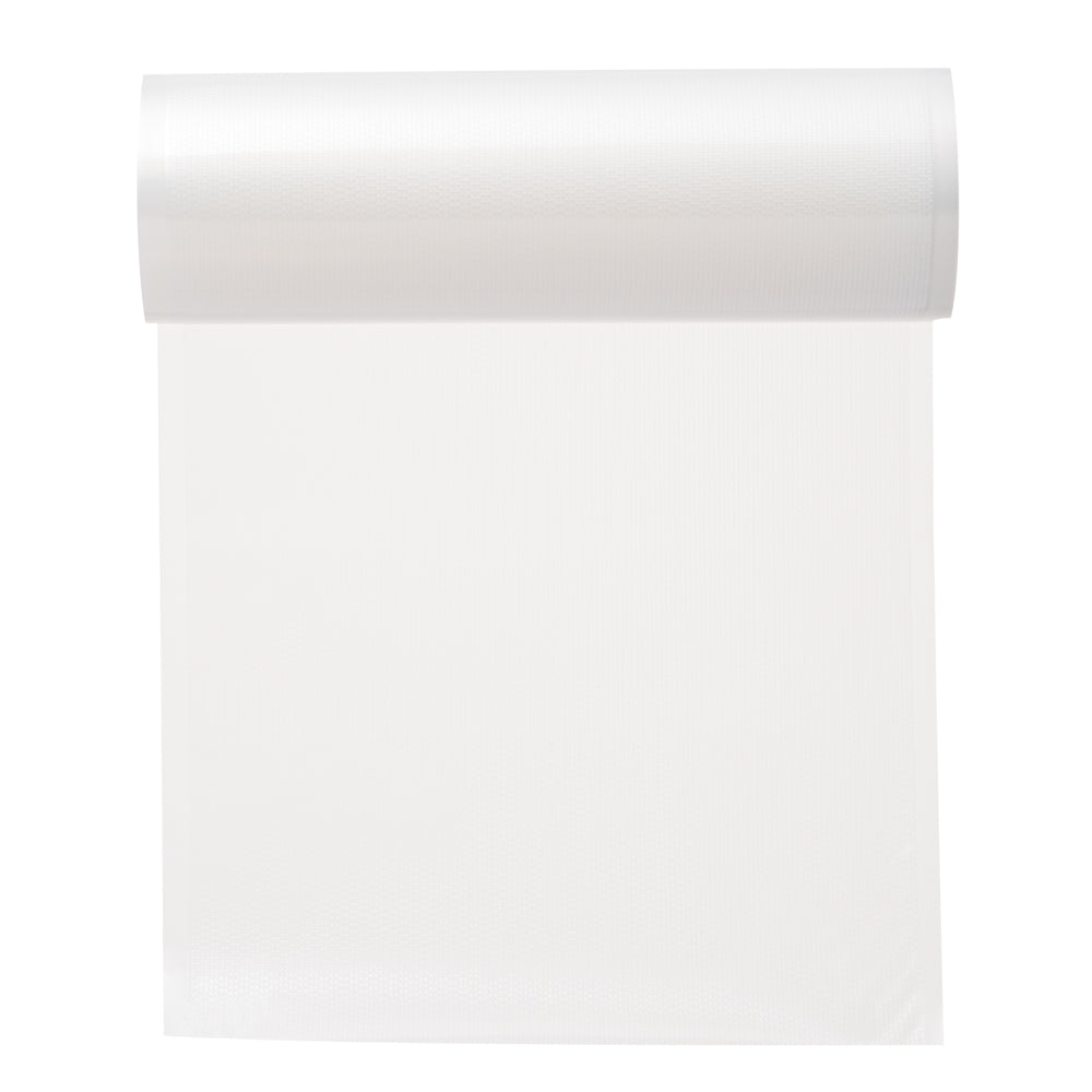 Fresh Hero Clear Plastic Full Mesh External Vacuum Sealer Bag Roll - 3 mil - 11 1/2" x 50' - 10 count box