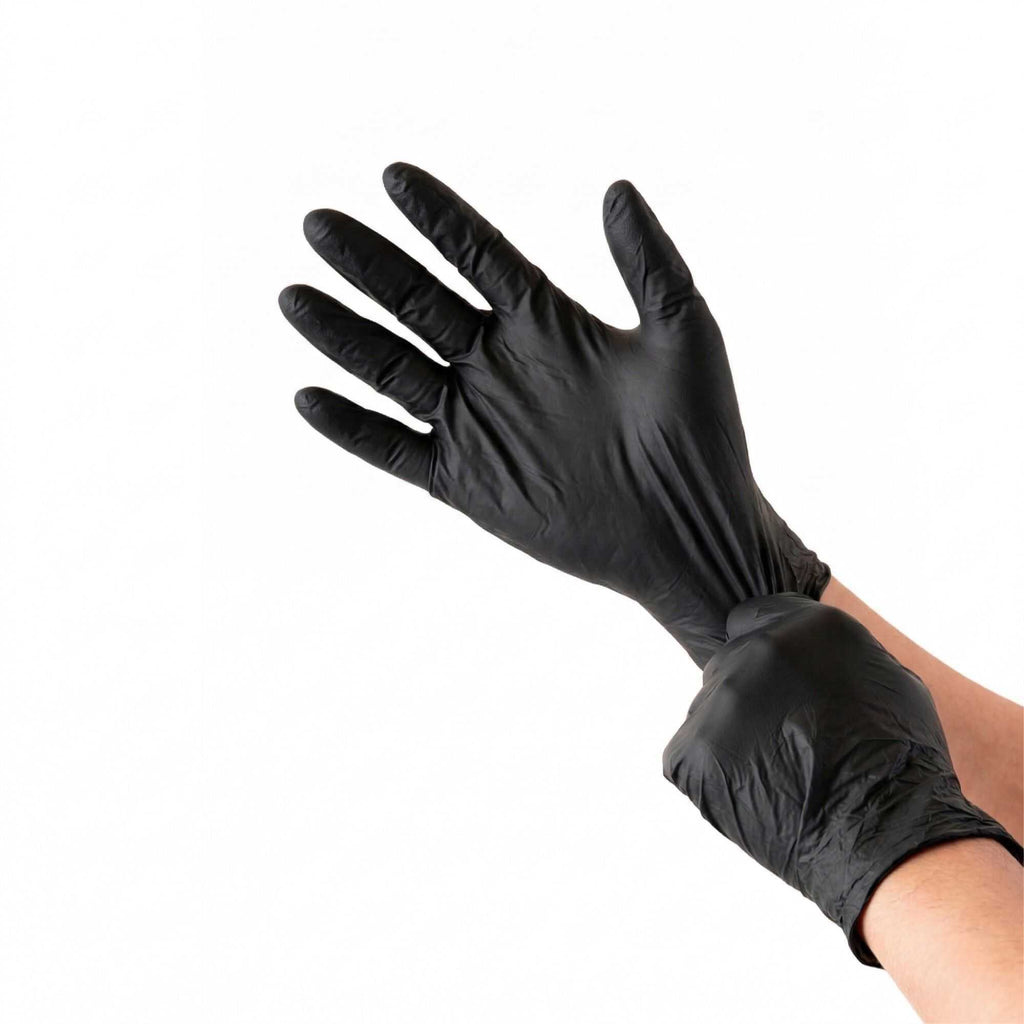 Low Derma Blackberry Extra Large Nitrile Gloves - Hypoallergenic, Non-Sterile, Powder-Free - 1000 count box