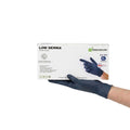 Low Derma Dark Blue Extra Large Nitrile Gloves - Hypoallergenic, Non-Sterile, Powder-Free - 1000 count box