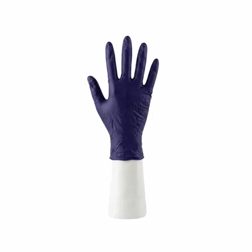 Low Derma Dark Blue Extra Large Nitrile Gloves - Hypoallergenic, Non-Sterile, Powder-Free - 1000 count box
