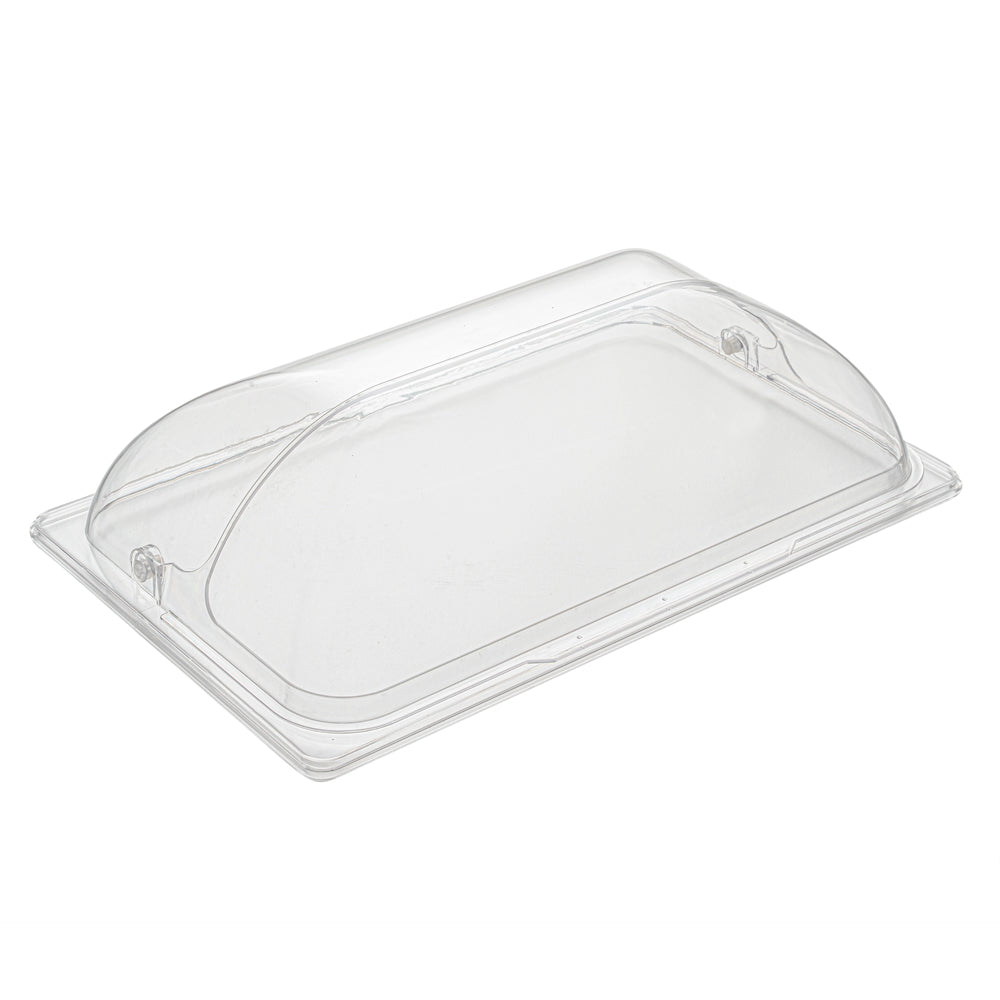 Cater Tek Clear Polycarbonate Plate Cover - Full Size - 21" x 13 1/4" - 1 count box