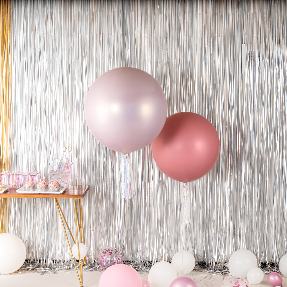 Balloonify Metallic Champagne Pink Latex Balloon - 36" - 10 count box